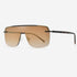 Square shield Metal Men's Sunglasses Coslada